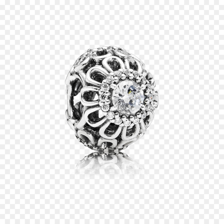 Pandora braccialetto di Fascino d'Argento dei Gioielli di zircone - gioielli
