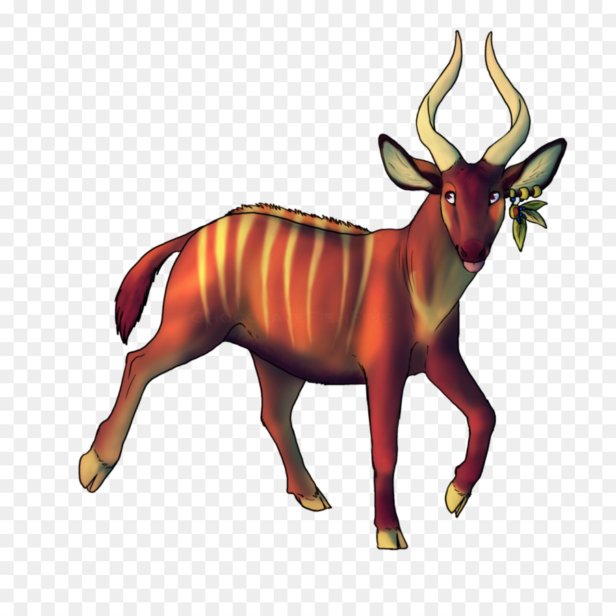 Antilope, Rentier-Rind-Pferd-clipart - Rentier