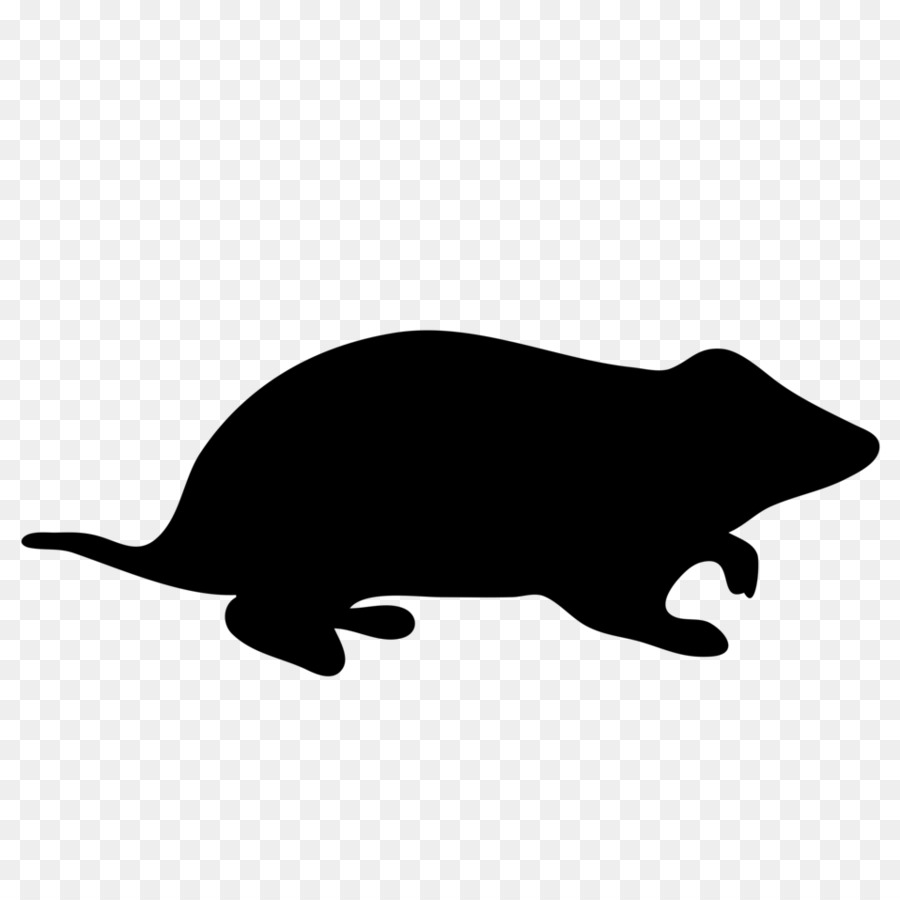 Hamster Silhouette Clip art - Silhouette