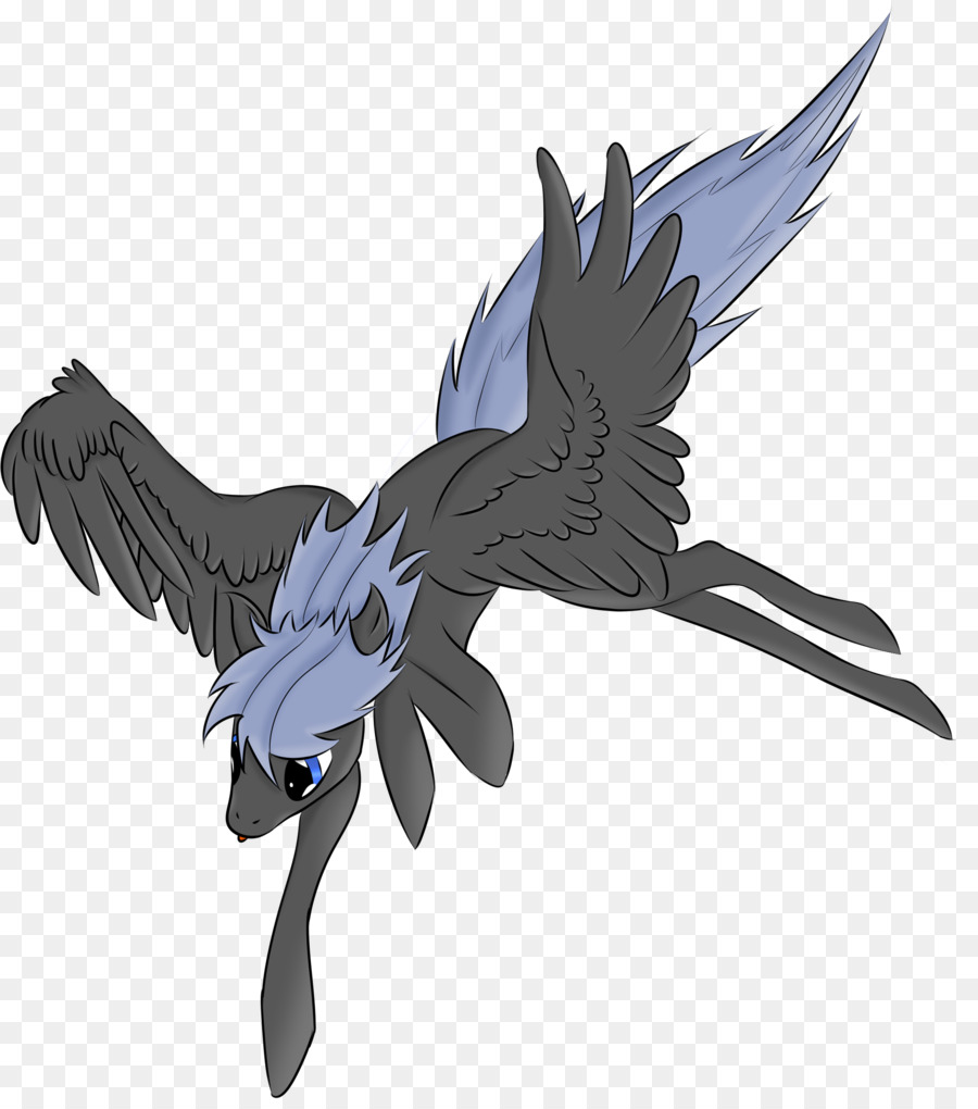 Schnabel Bird of prey Cartoon-Feder - Vogel