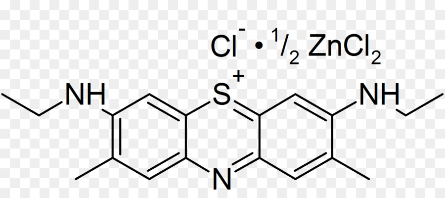 Methylenblau-Adsorption-Molekül Methylenblau Gruppe Aktivkohle - Thiazine