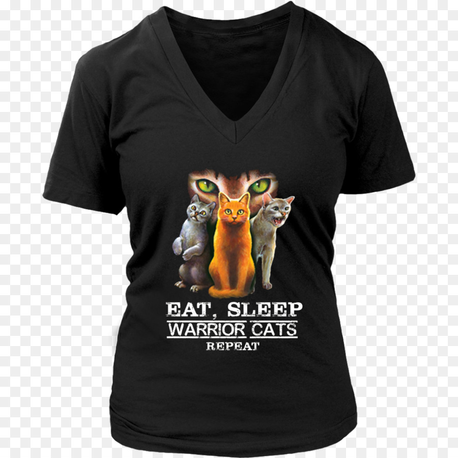 T-shirt Katze Kätzchen Hoodie Krieger - T Shirt