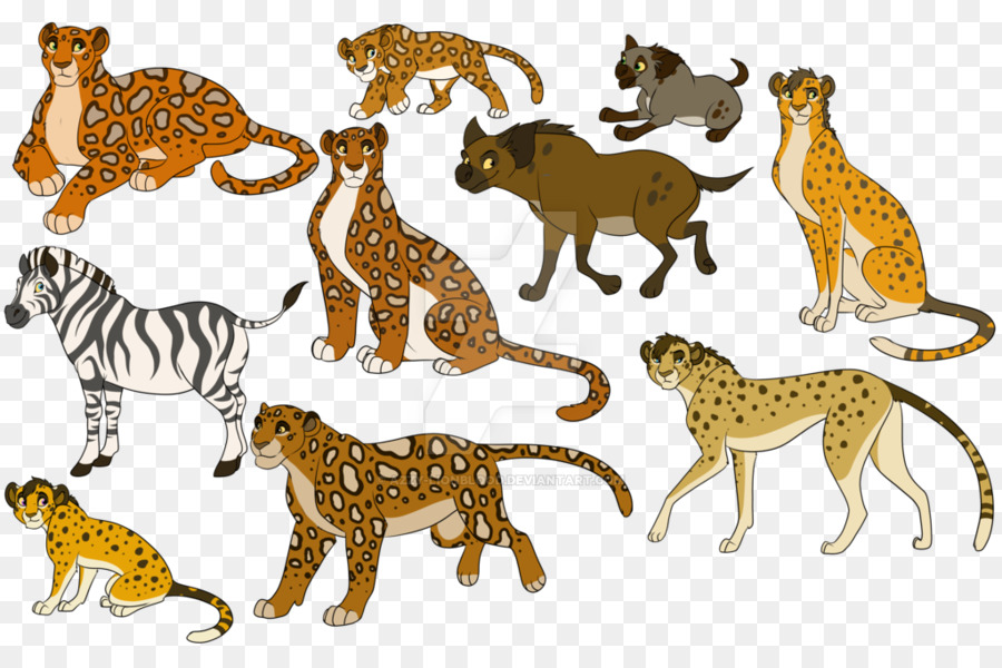 Gepard, Leopard, Löwe, Jaguar Katze - Gepard