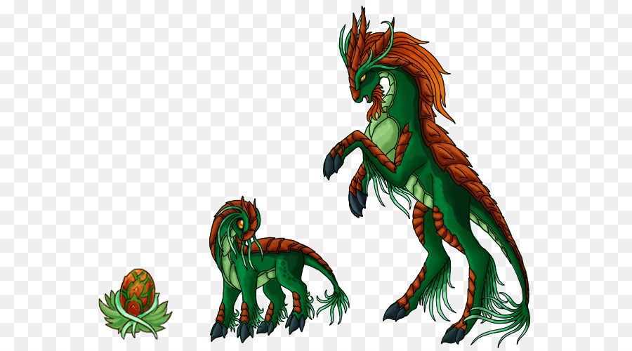 Dragon Qilin creatura Leggendaria della Mitologia Carnivora - drago