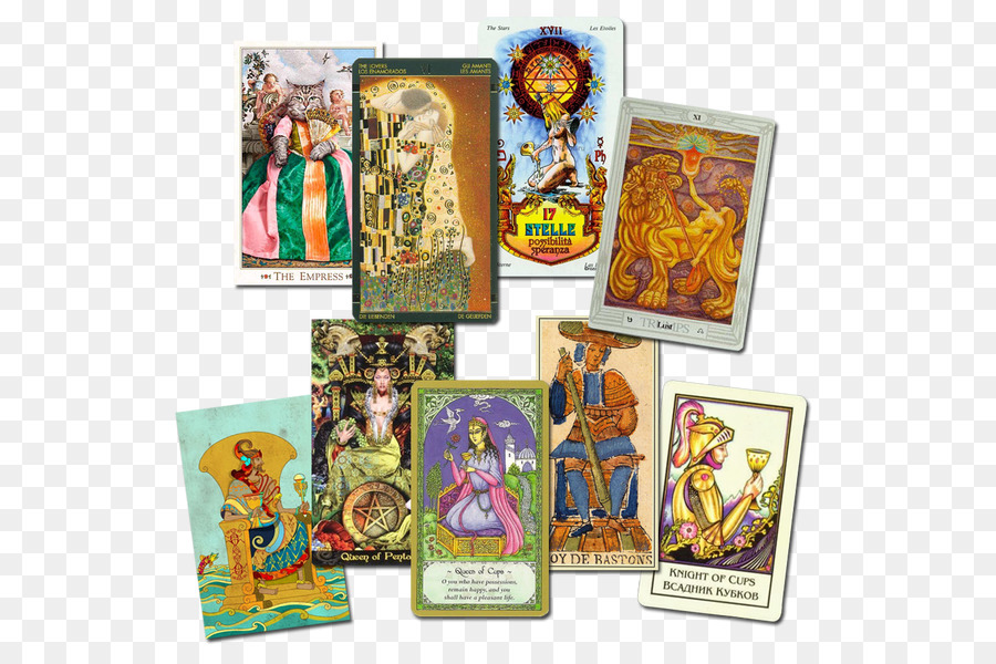 Goldenes Klimt Tarot, Lo Scarabeo, s.r.l. カード Gustav Klimt - Crash Holly