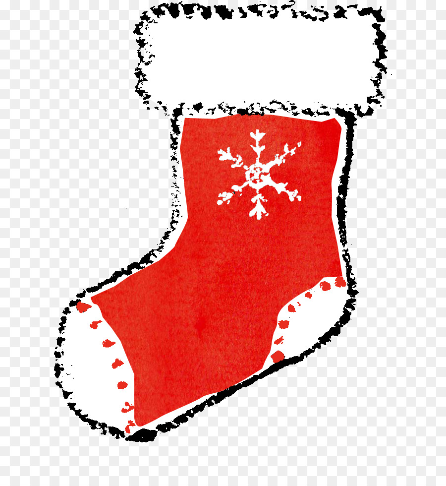 Socke-Schuh-Weihnachten-Dekoration-clipart - Weihnachten