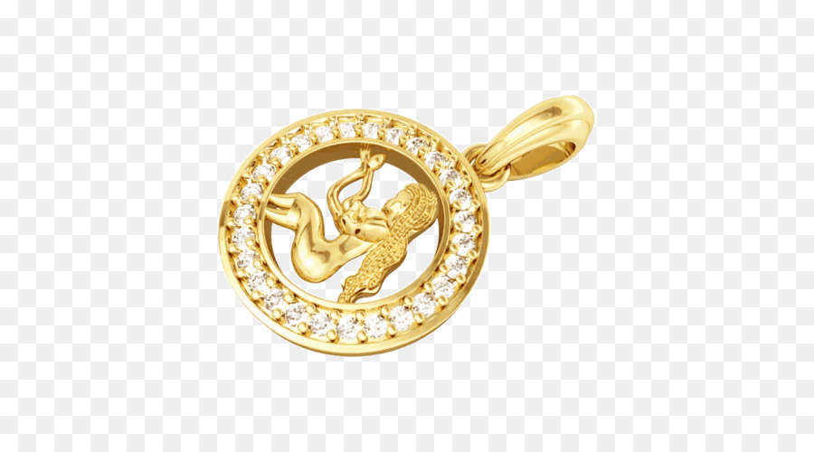 Medaillon Gold Geburtsstein Schmuck Peridot - Gold