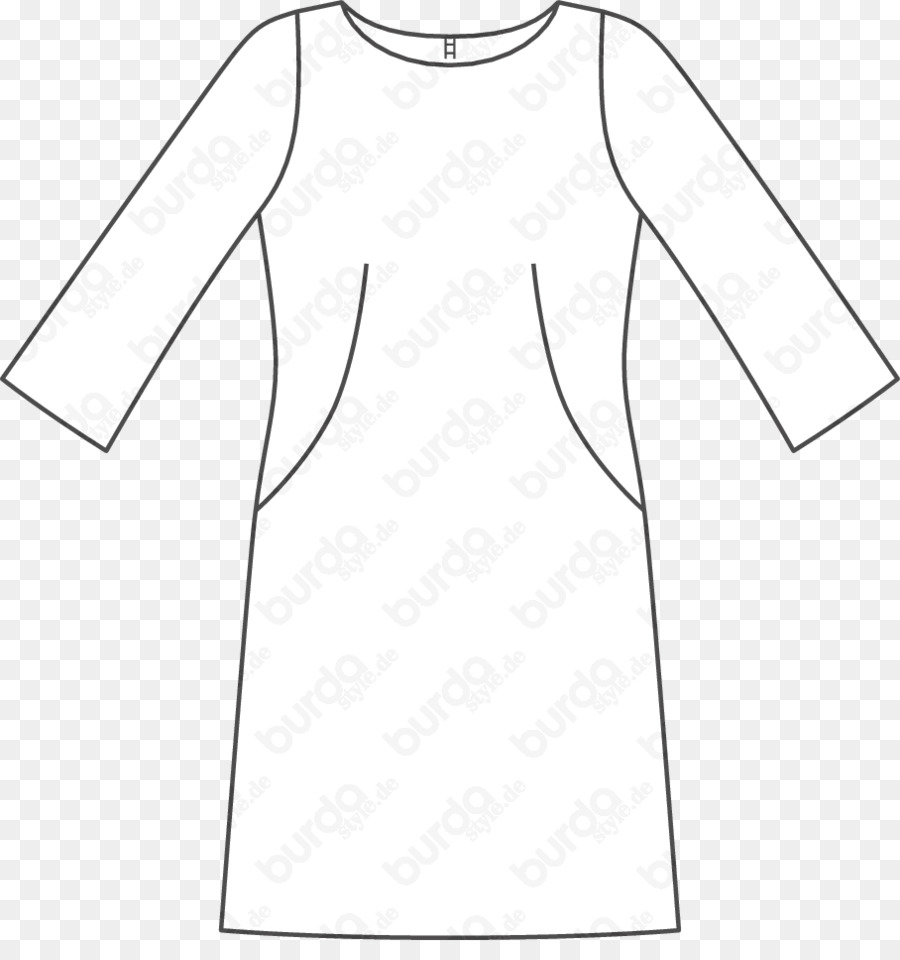 T-shirt Dress Collare Moda Modello - Maglietta