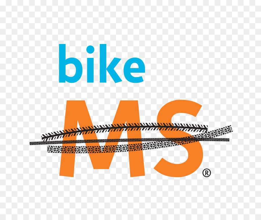 Logo der Nationalen Multiple Sklerose Gesellschaft-Bike MS: Stadt zum Ufer zu Fahren Marke - multiple Sklerose