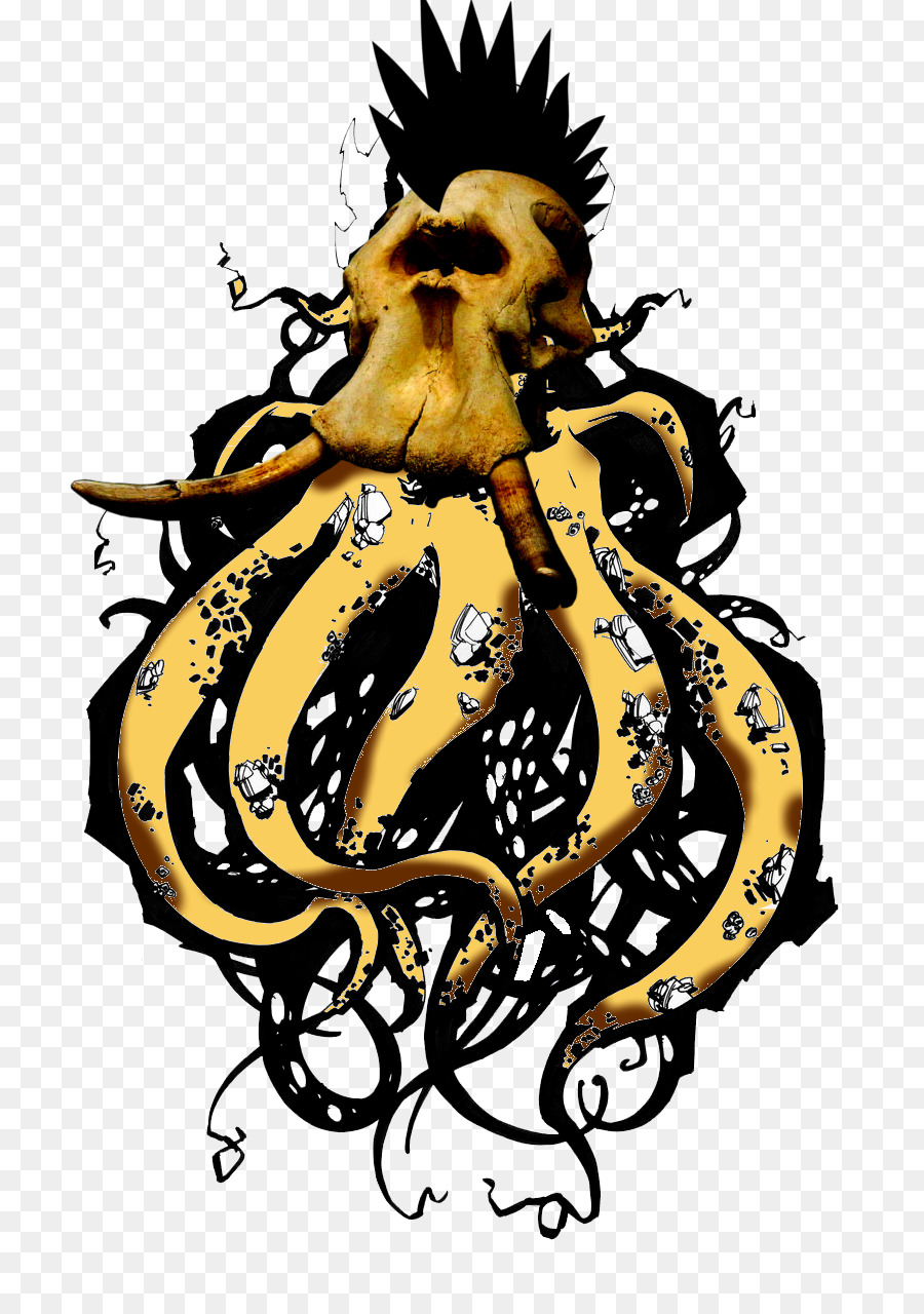 Kostüm design Tier clipart - tentakeln