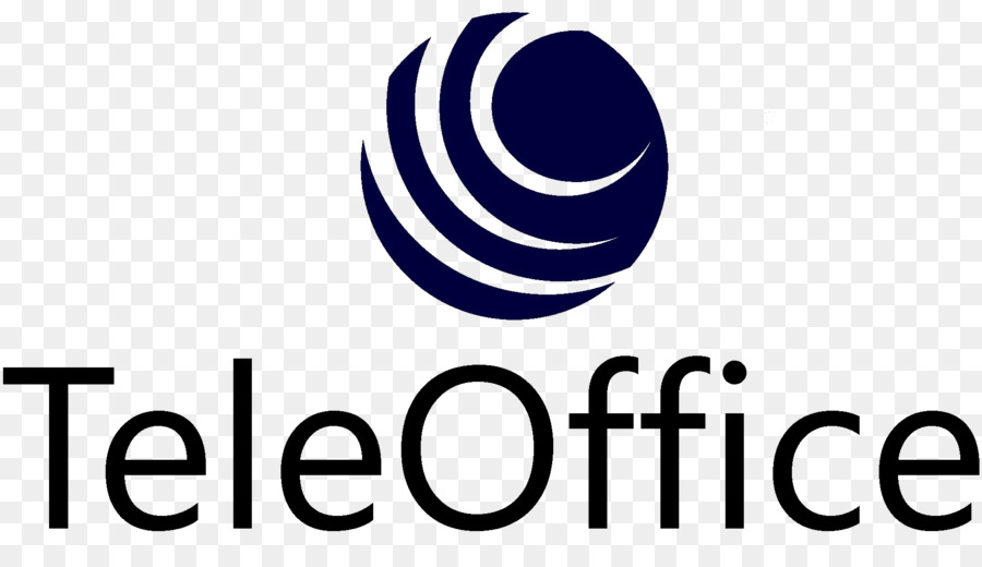 Logo Tele Office Viewcom AB Schrift - aus Eis