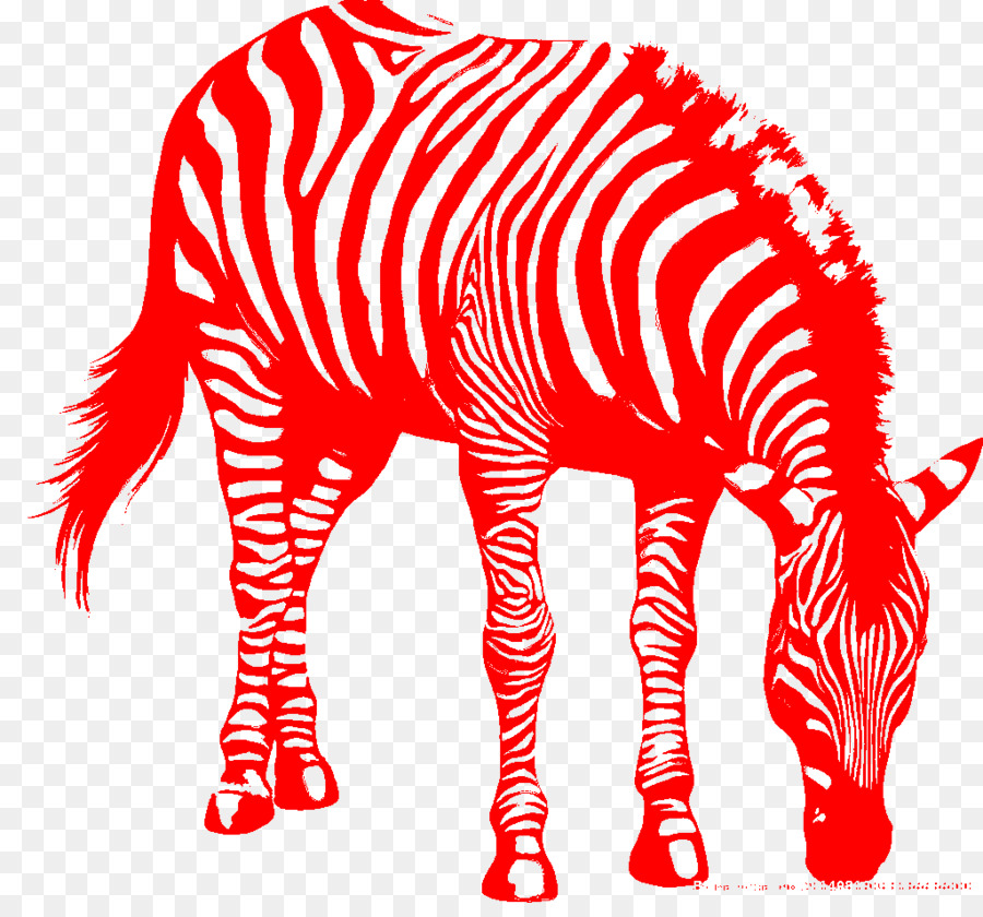 Fotografie Zeichnung Clip art - Zebra