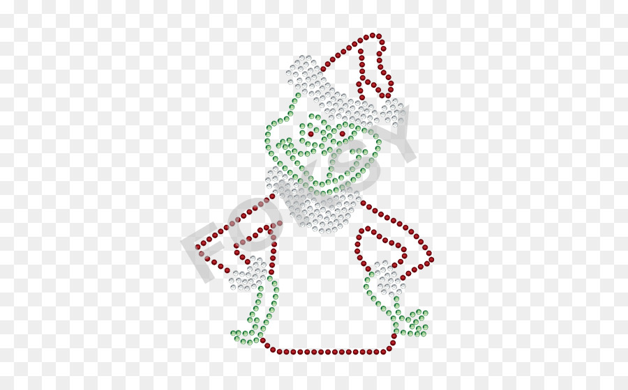 Ornamento di natale del Corpo Gioielli albero di Natale - gioielli