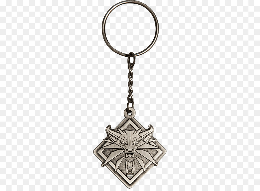 The Witcher 3: Wild Hunt-The Witcher: Rise of the White Wolf The Witcher 2: Assassins of Kings Key Chains Video-Spiel - Schlüsselanhänger Form