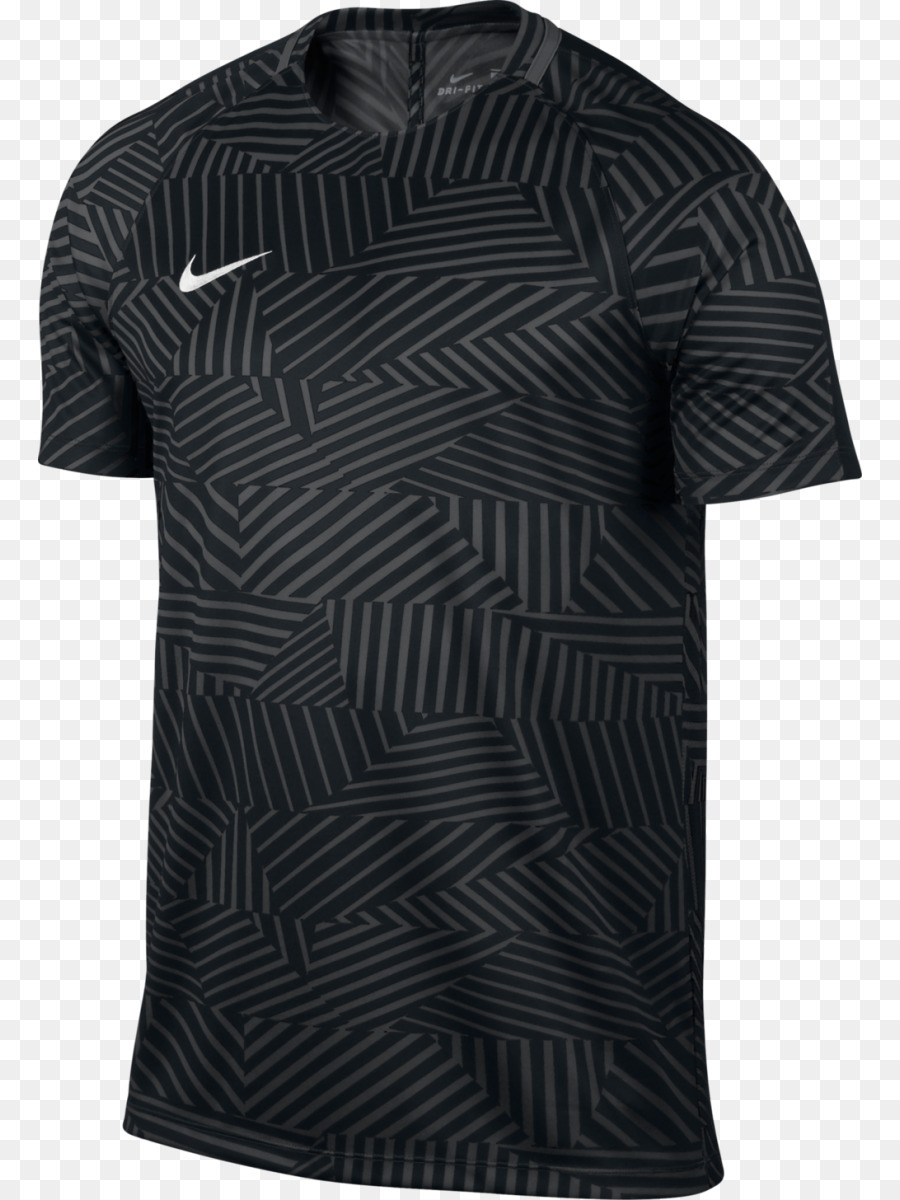 Langarm-T-shirt-Nike-Hals - T Shirt