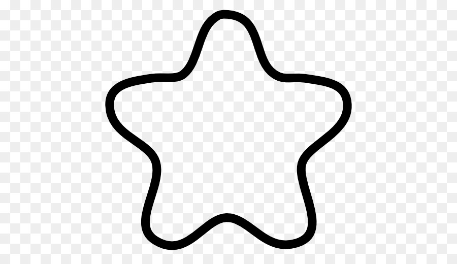 Line Shape Star Symbol Zeigen - Linie