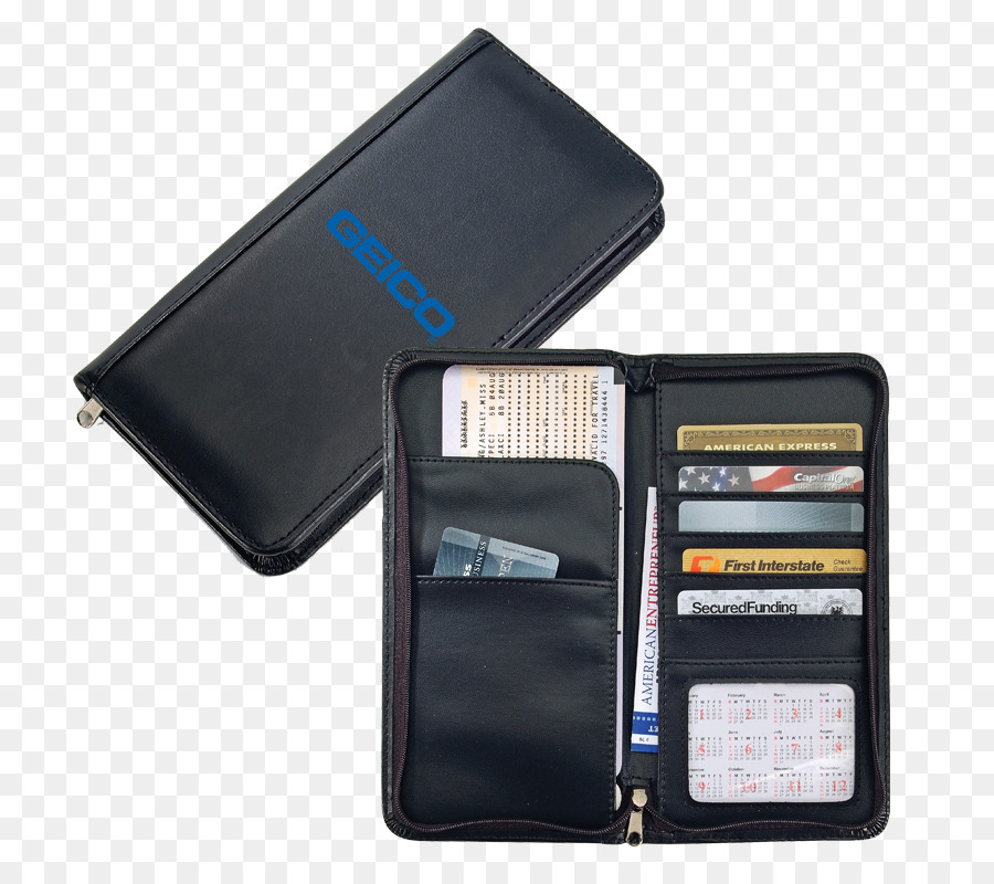 Geldbörse Tasche Reißverschluss Chief Executive Haken und loop Verschluss - Brieftasche