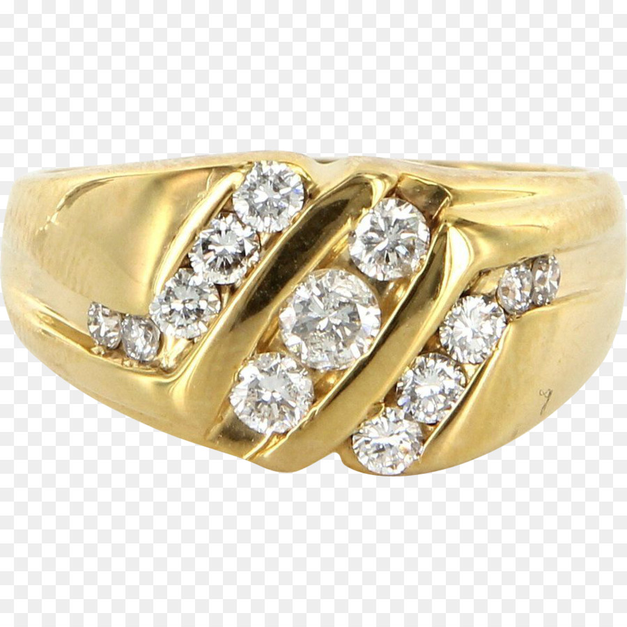 Ring Gold Karat Diamant Schmuck - Ring