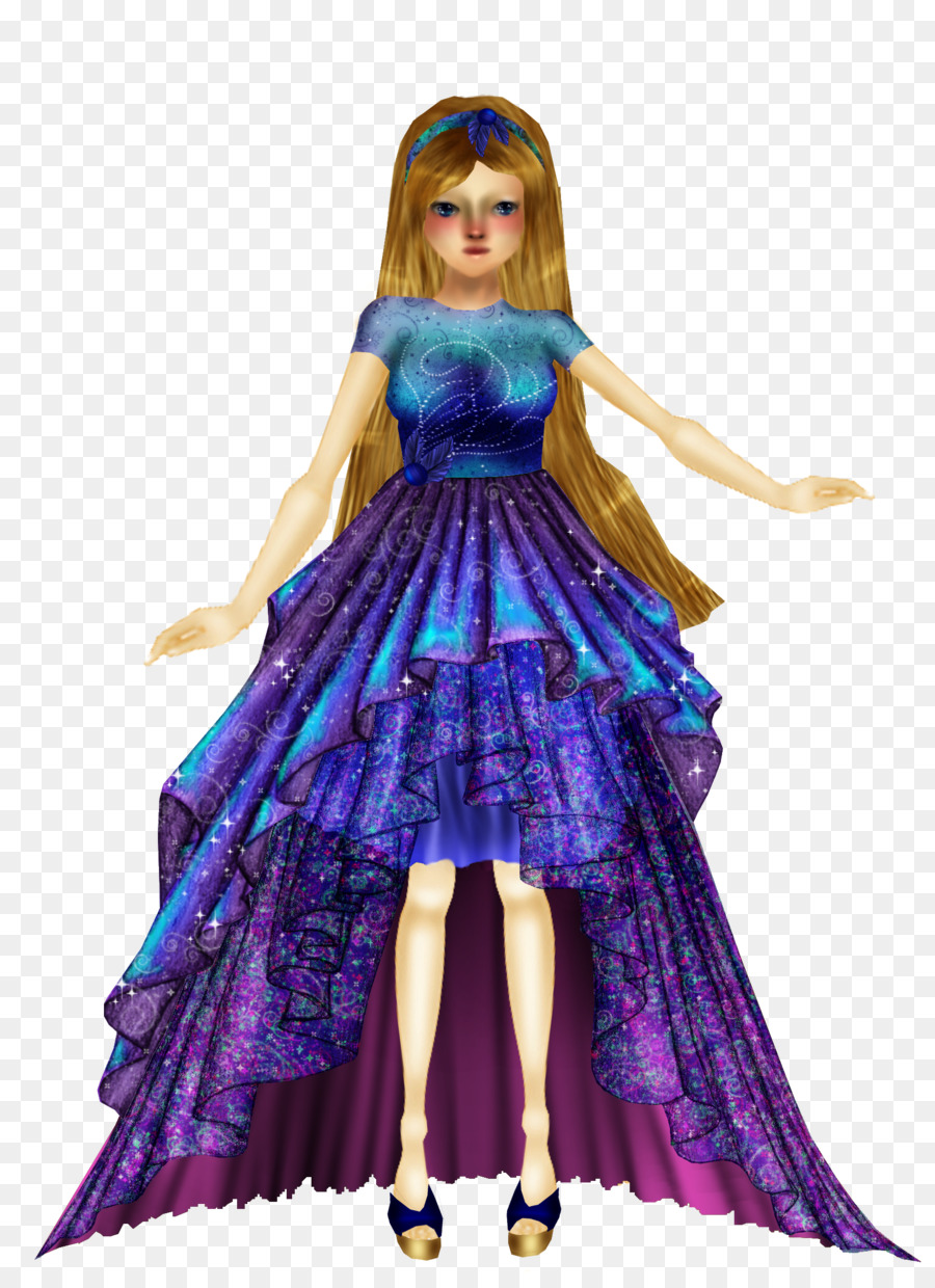 Kostüm Kleid Barbie-Tanz - Kleid