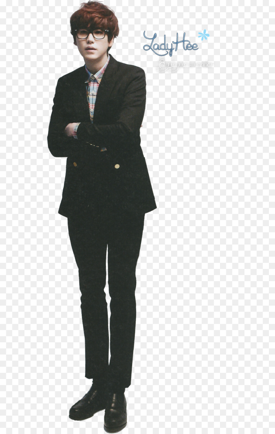 Anzug M. Krawatte Blazer Visuelle Wahrnehmung - Super Junior