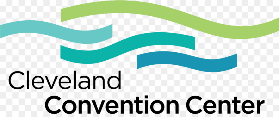 Huntington Convention Center von Cleveland-Logo Marke Grün - Design