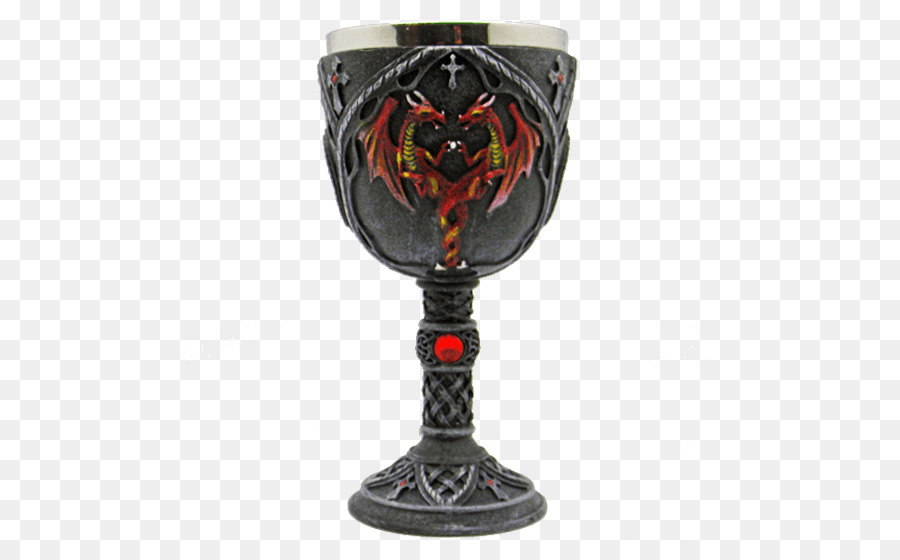 Wine glass Calice Dragon Wicca Fantasy - drago