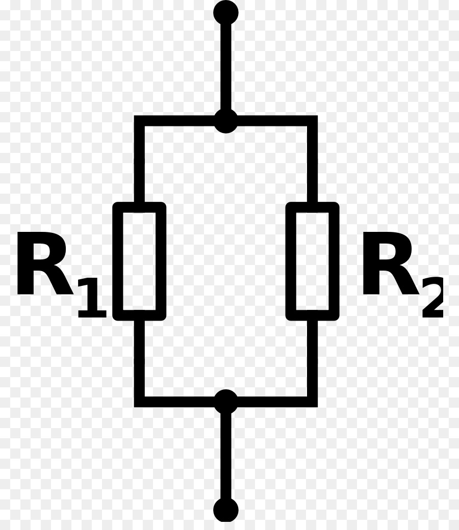 Rete elettrica Circuito in parallelo, in Serie e in parallelo circuiti di Resistenza Elettrica - In parallelo
