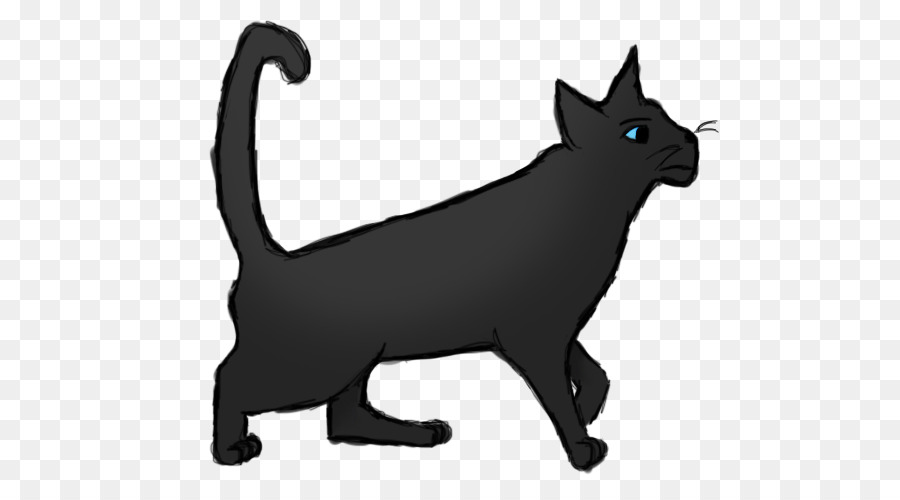 Die schnurrhaare von Kätzchen Inländischen kurzhaarigen Katze, Schwarze Katze Hund - Kätzchen