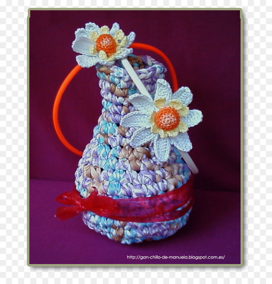 Thực Phẩm Giỏ Quà Tặng Hoa Crochet - hoa
