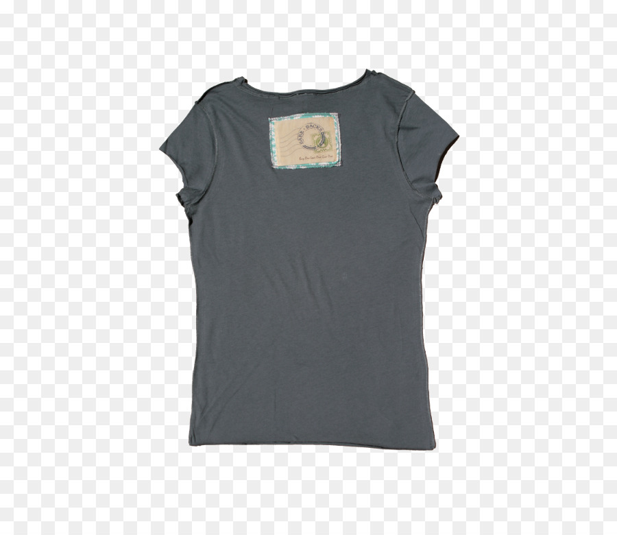T-shirt manica Turchese - Maglietta