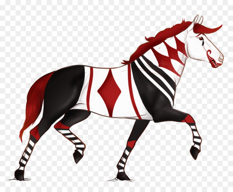 Mustang Stallone Sfogo Zebra Pack animale - mustang