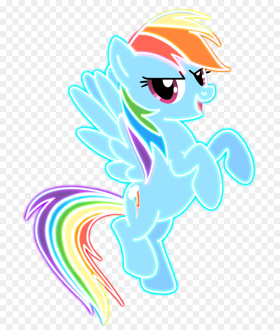 Pony Rainbow Dash Applejack - Regenbogen