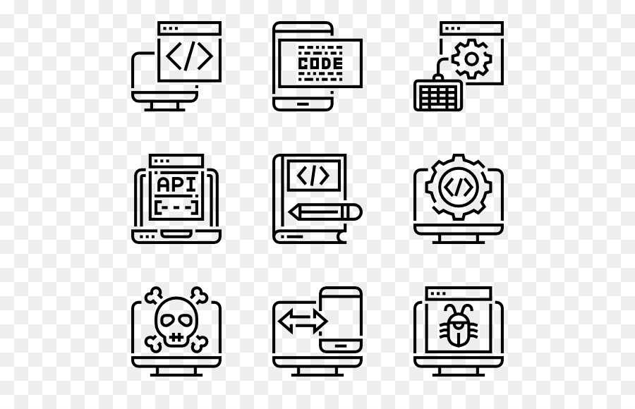 Icone Del Computer Adobe Systems - Stile di programmazione