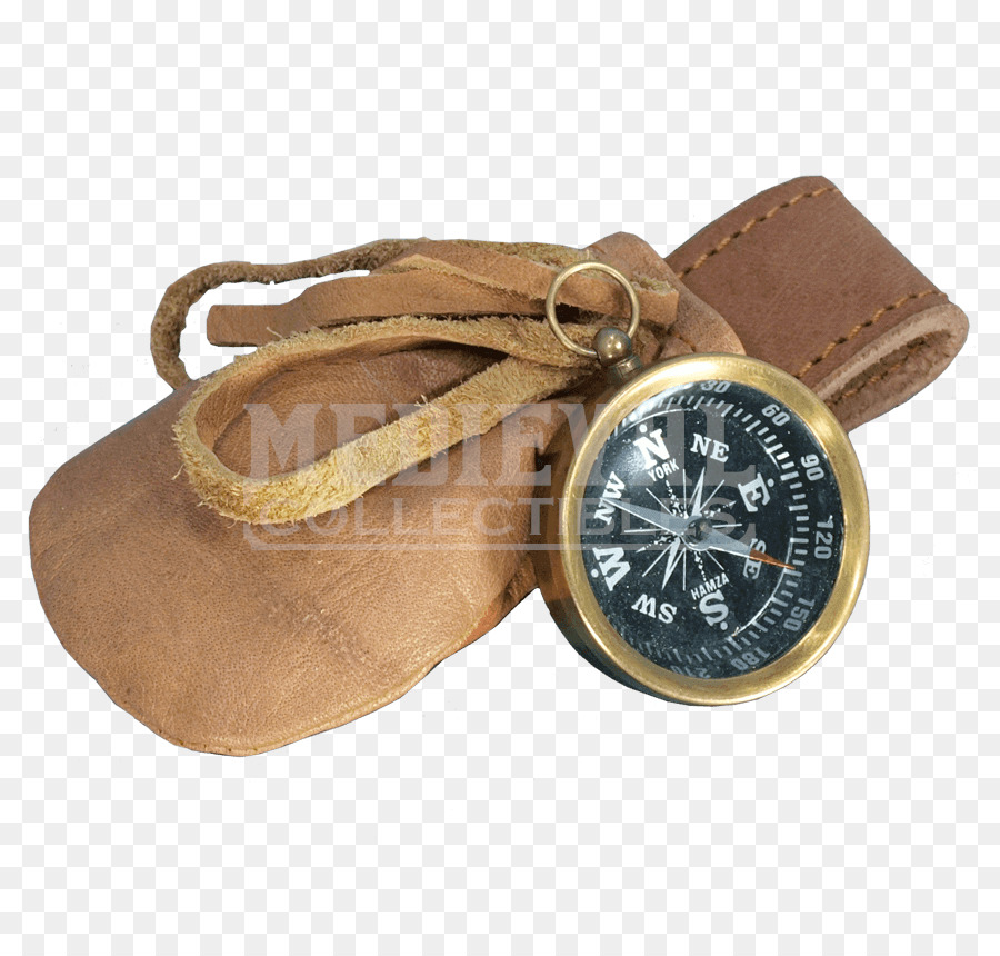 Leder Tasche Gürtel Kleidung Kompass - Tasche