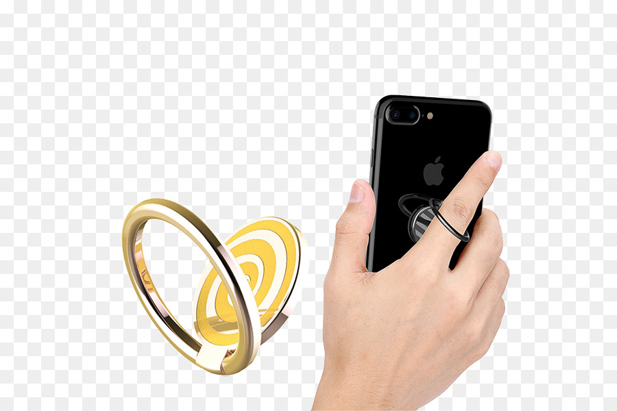 Smartphone-Ring Samsung Galaxy S8 Gold Finger - Smartphone
