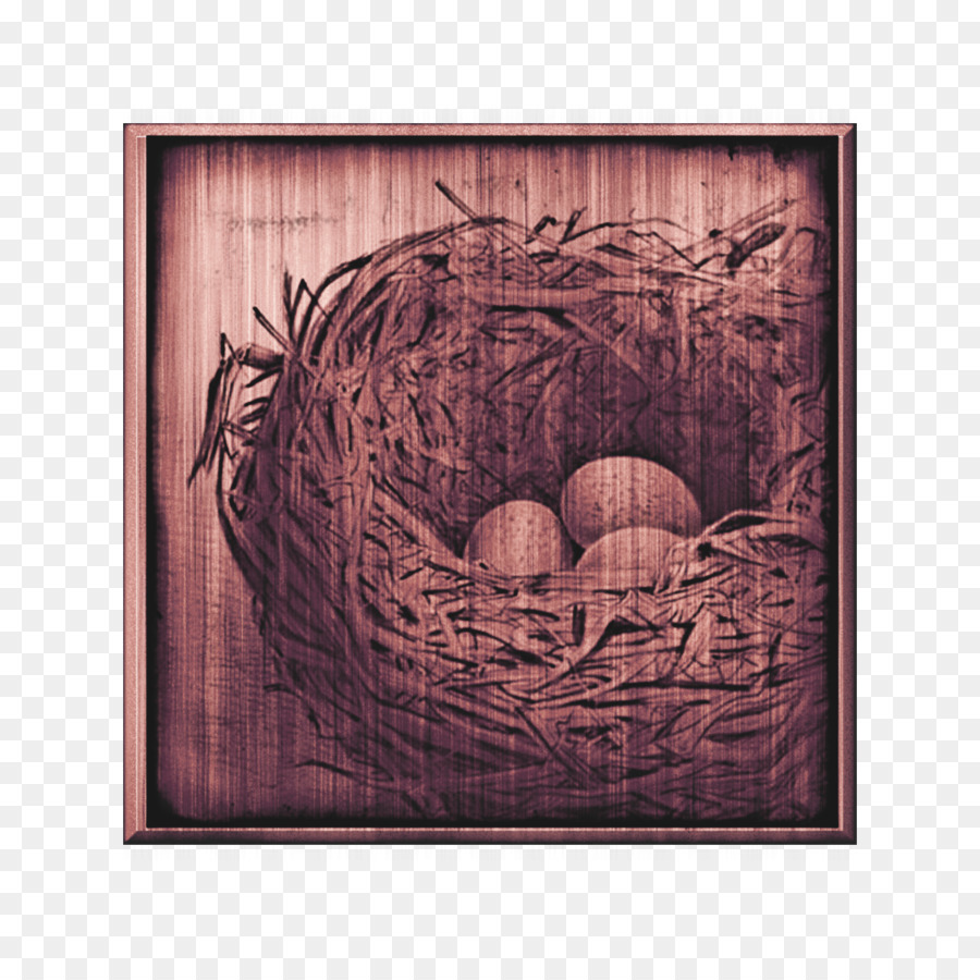 Ostern Vogelnest Bilderrahmen - kreative nest an shuya
