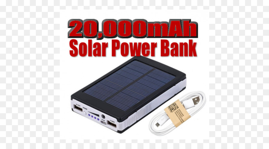 Batterie-Ladegerät Solar-Ladegerät externer Akku Solar-Energie-Licht - Licht