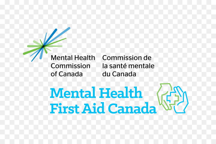 Logo-Dokument Psychische Gesundheit Kommission von Kanada Leaf Line - erste Hilfe Einrichtungen