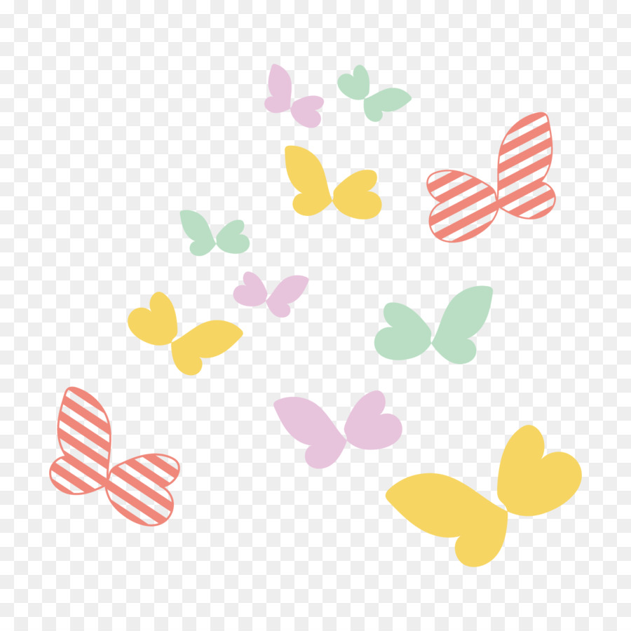 Butterfly Hänschen klein Text Grafik Designer - Schmetterling