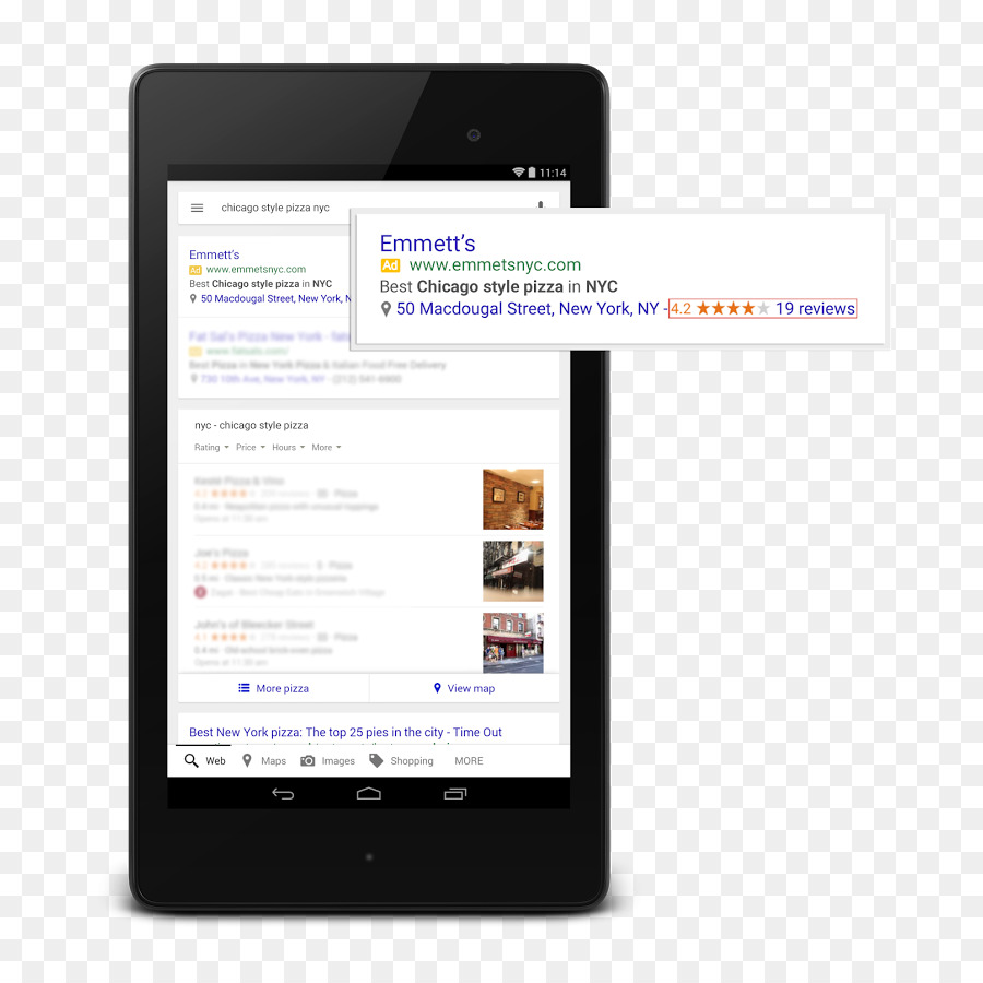 Google My Business Google AdWords Smartphone-Marketing-Werbung - Smartphone