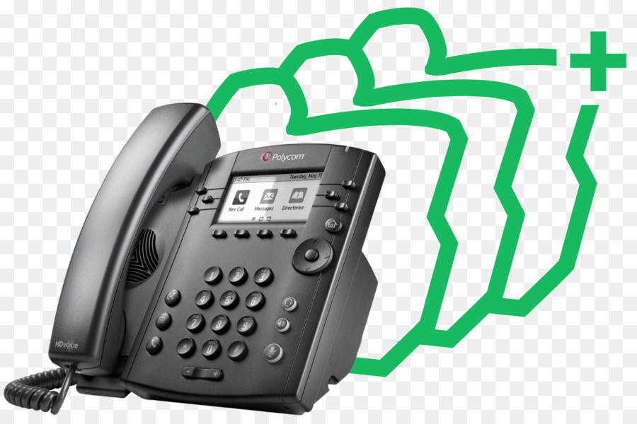 VoIP telefono Polycom VVX 300 Telefono Voice over IP - anno in vantaggio enorme