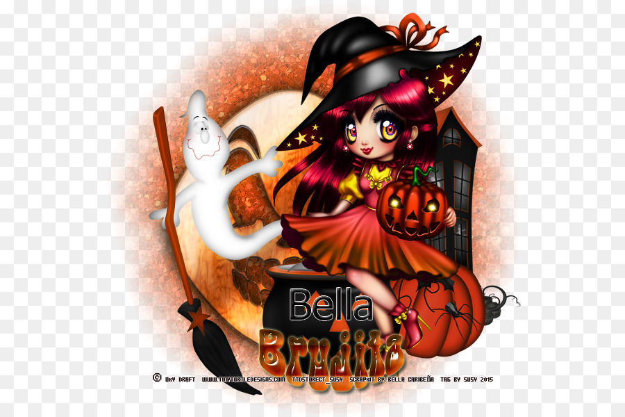 Cartoon-Halloween-Kürbis Desktop Wallpaper - Halloween