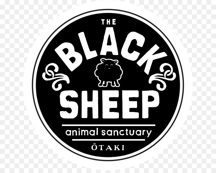 Pecora nera santuario degli Animali Logo - pecore