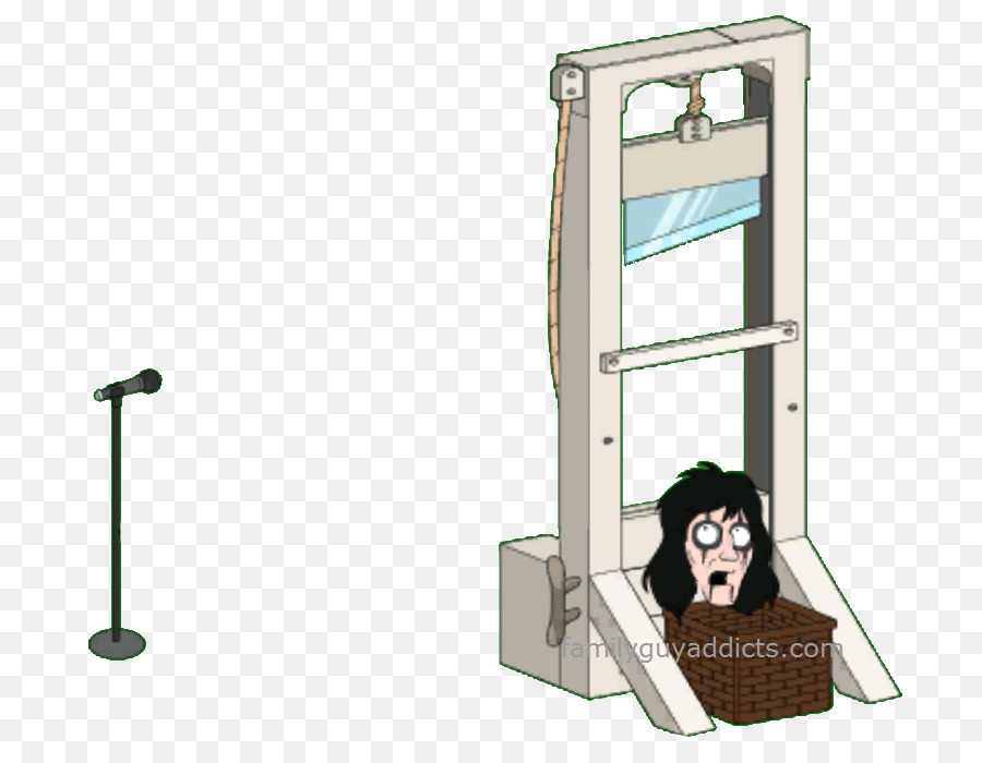 Guillotine Family Guy: The Quest for Stuff-Zeichentrickfilm-Figur-Möbel - Alice Cooper