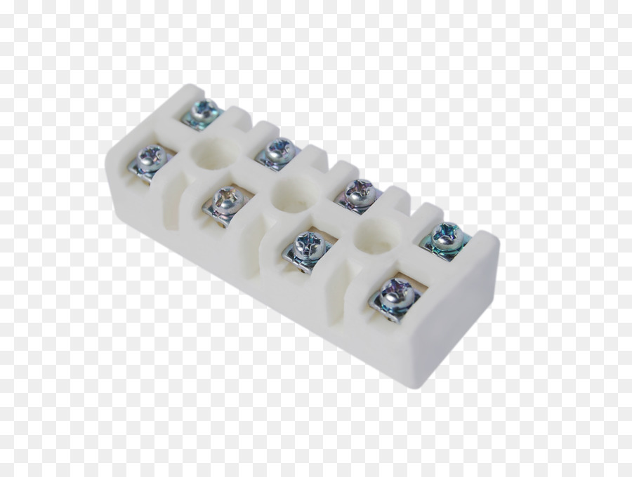 Elektronische Komponente Schraubklemme Keramik Porzellan - Handelsblock
