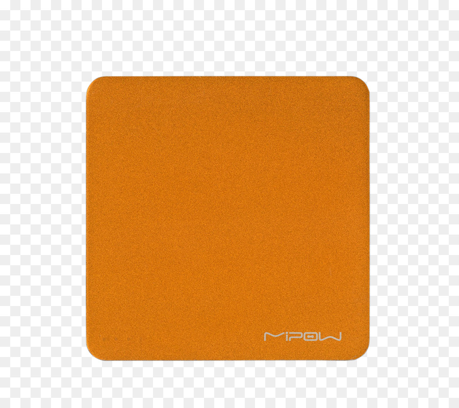 Rettangolo arancione Batteria esterna Asciugamano di Colore - arancione