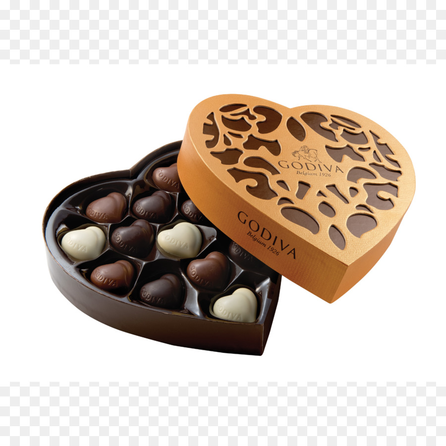 Pralinen Schokolade Trüffel Ganache von Weißer Schokolade belgische Schokolade - Schokolade