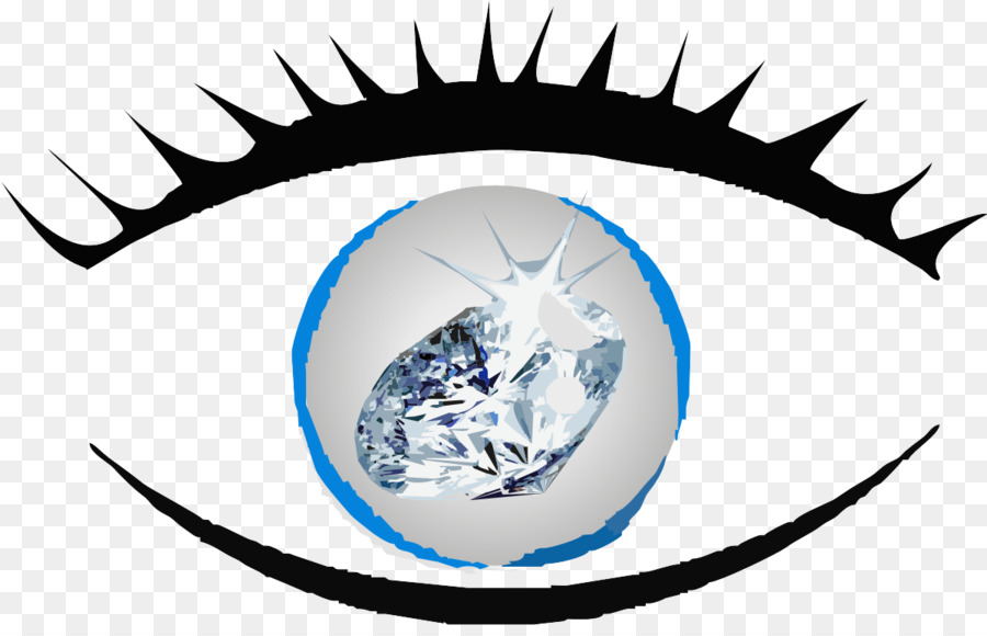 La Linea dell'occhio di Marca Diamante Pietra Clip art - occhio