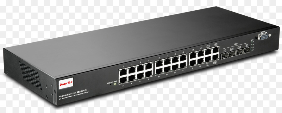 Gigabit Ethernet Netzwerk switch, Power over Ethernet Port - DrayTek