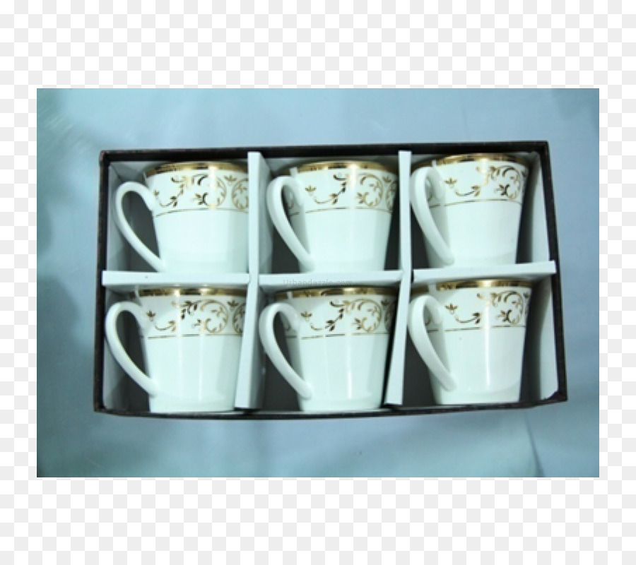 Kaffee-Tasse, Glas, Blumentopf, Porzellan Cafe - Kaffee set
